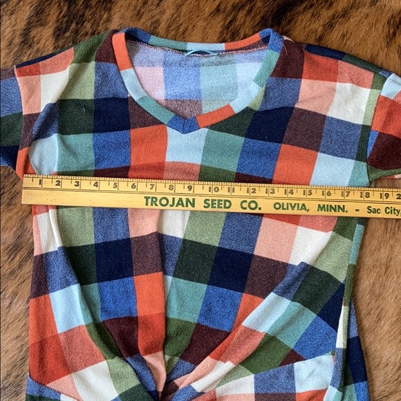 P.S. Kate Shirt Long Sleeve tucked front - Picture 3 of 5